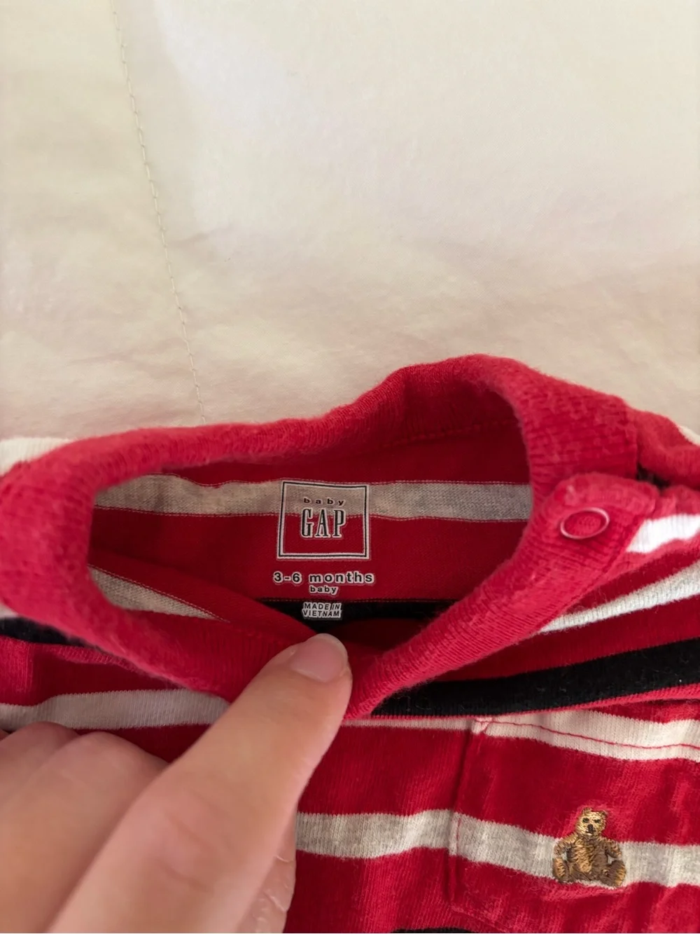 Nike and Baby GAP Striped Long Sleeve Bodysuits